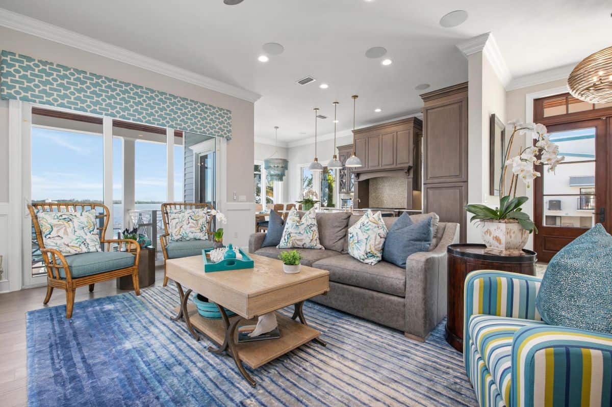 living room of AMI rental