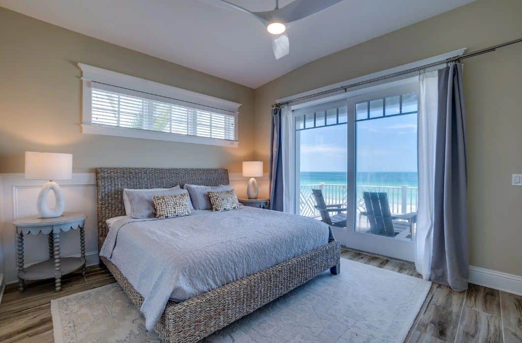 bedroom of AMI rental