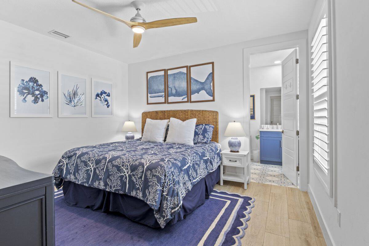 bedroom of AMI rental