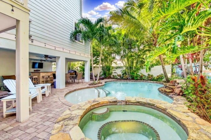 Pool of vacation home